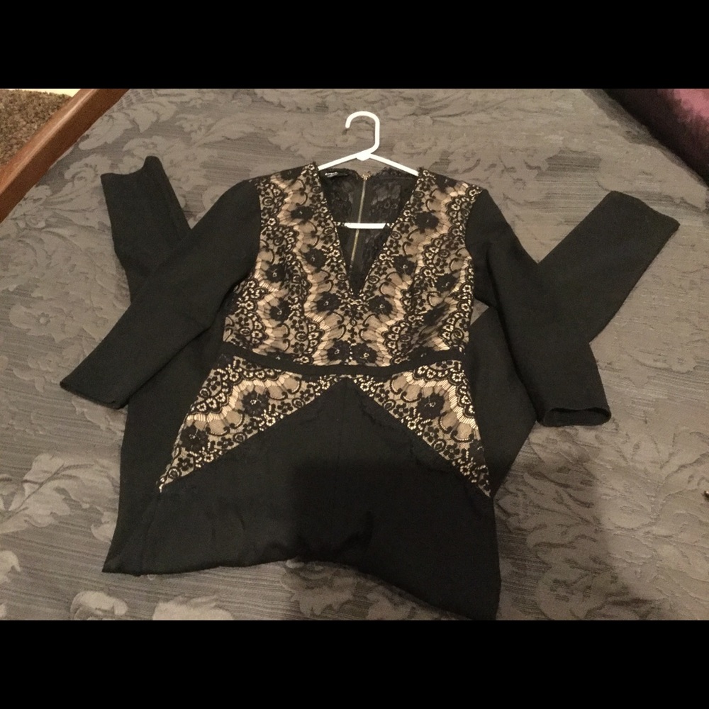 Bebe lace jump suit